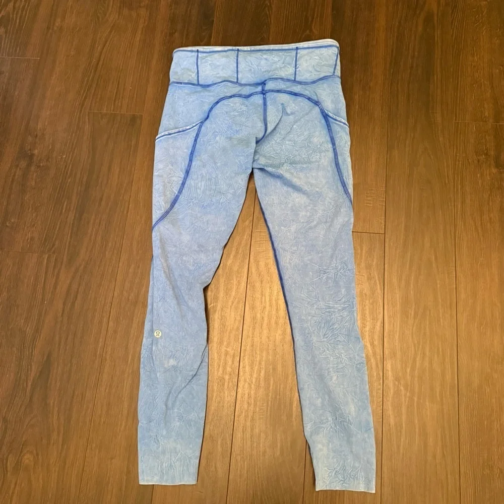Lululemon Fast & Free High Rise Tight *Ice Dye